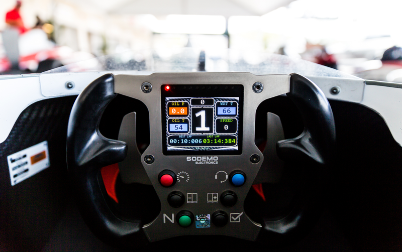 I got to drive an F4 car.